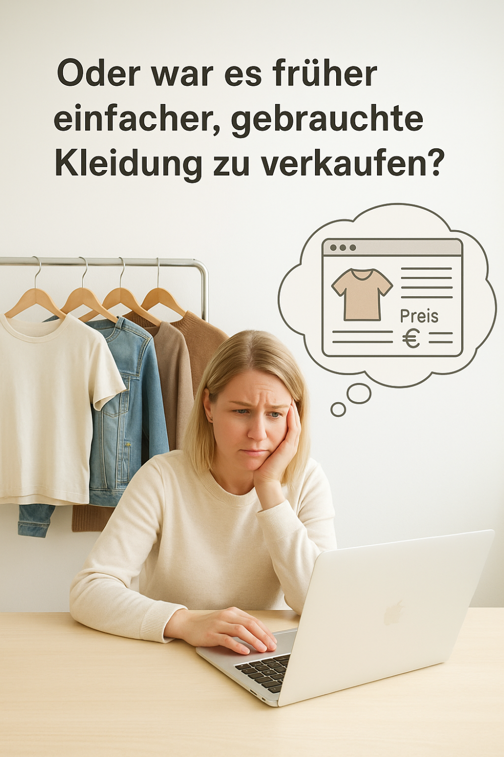 Musst du ein Verkaufstalent sein, um gebrauchte Kleidung erfolgreich zu verkaufen? 