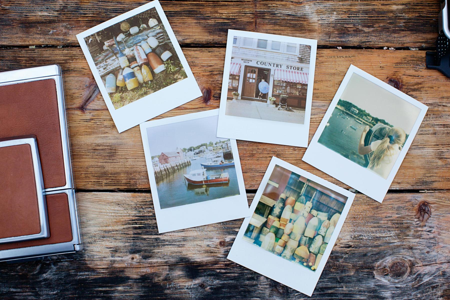 Retro Polaroid Fotos