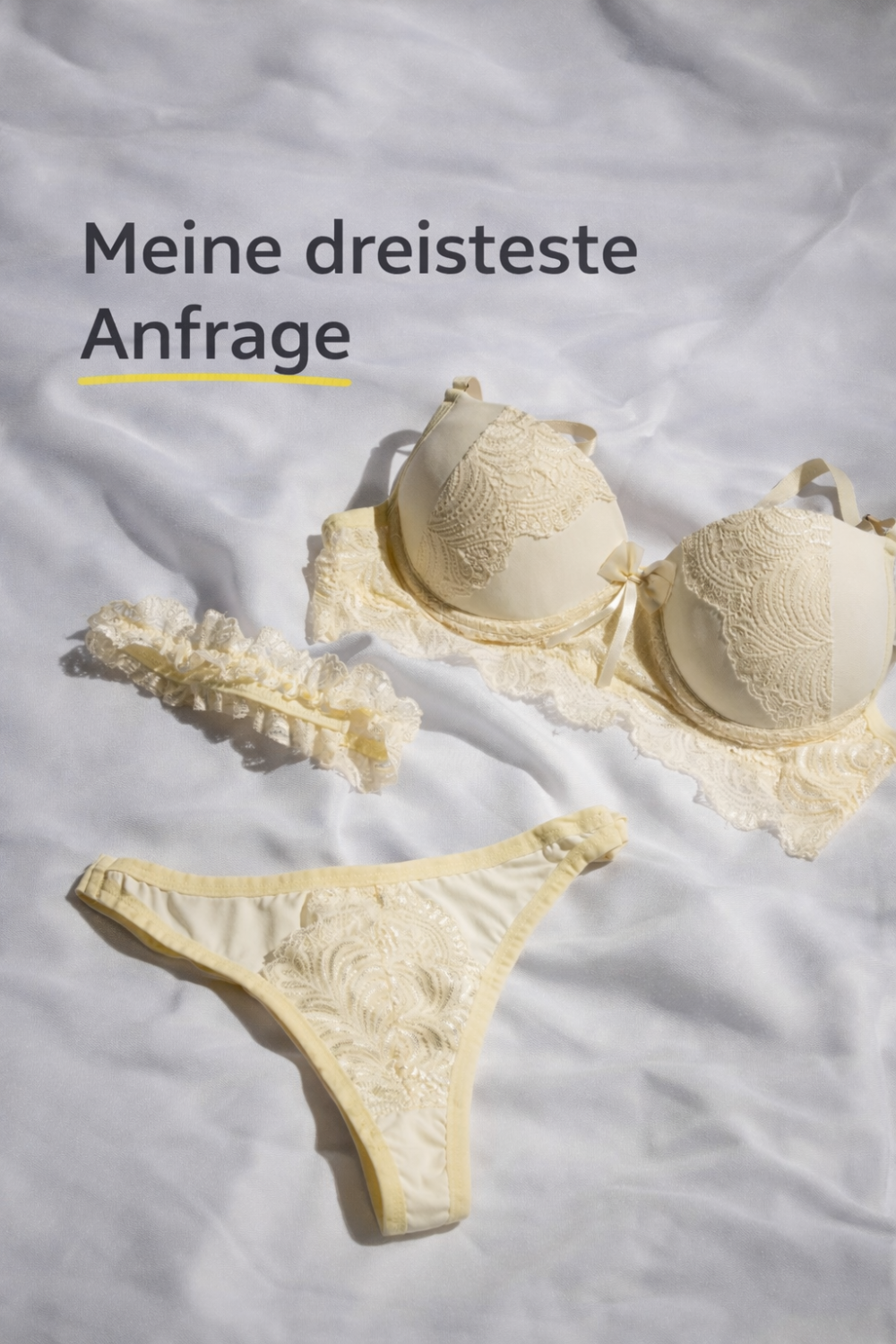 Meine dreisteste Anfrage – Warum getragene Unterwäsche ihren Preis hat