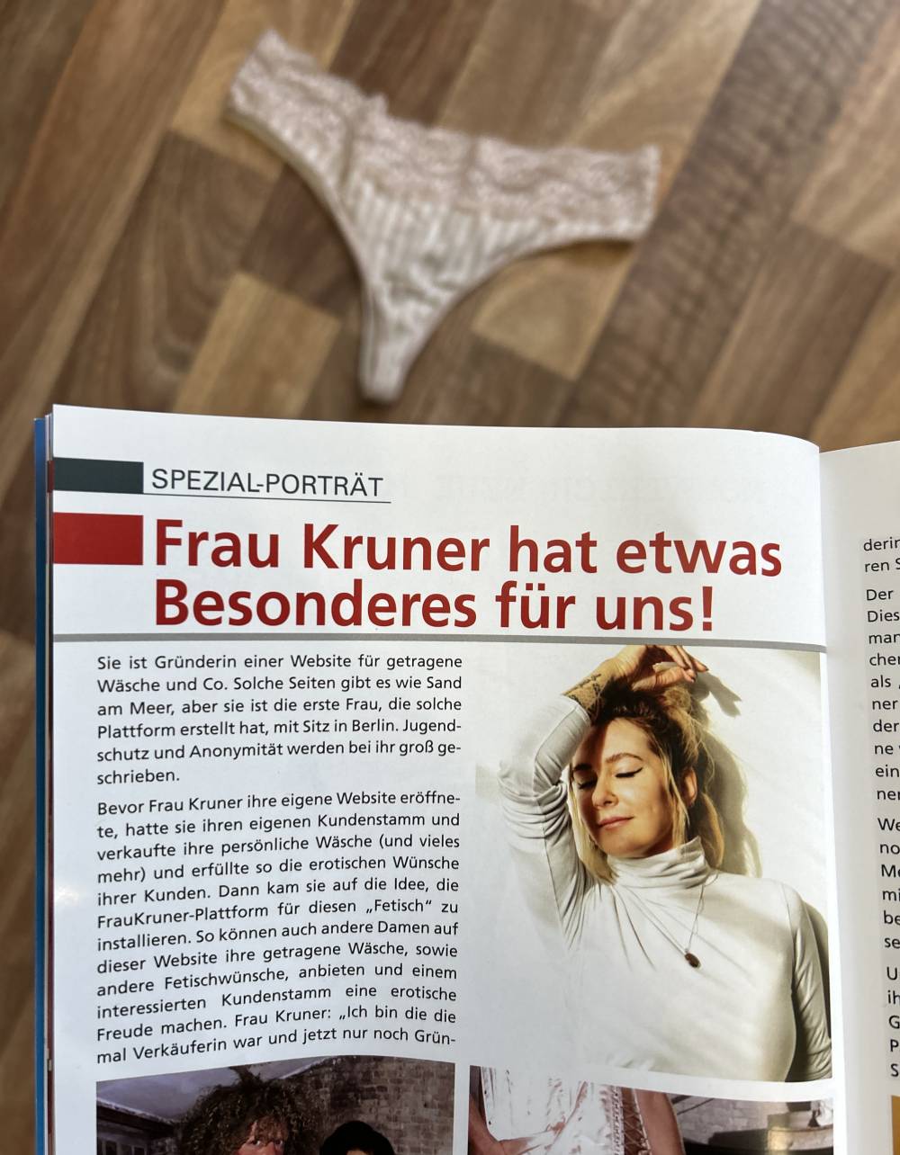 Happy Weekend - Erotikzeitschrift trifft auf Fetischgründerin 