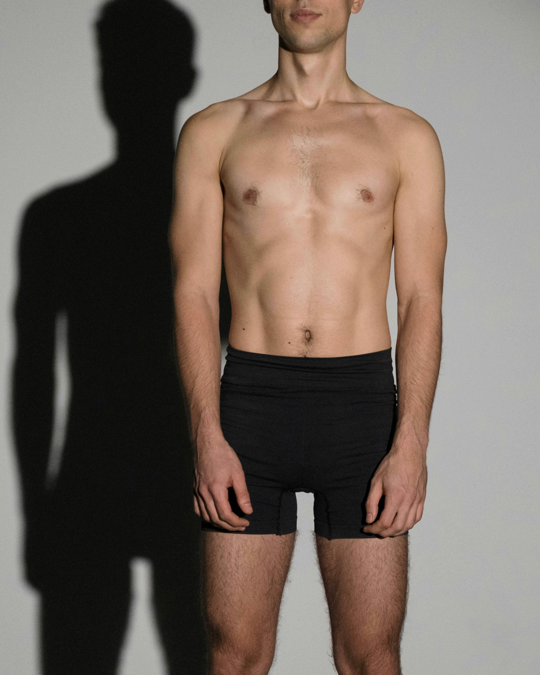 Enge Pants mit längerem Bein