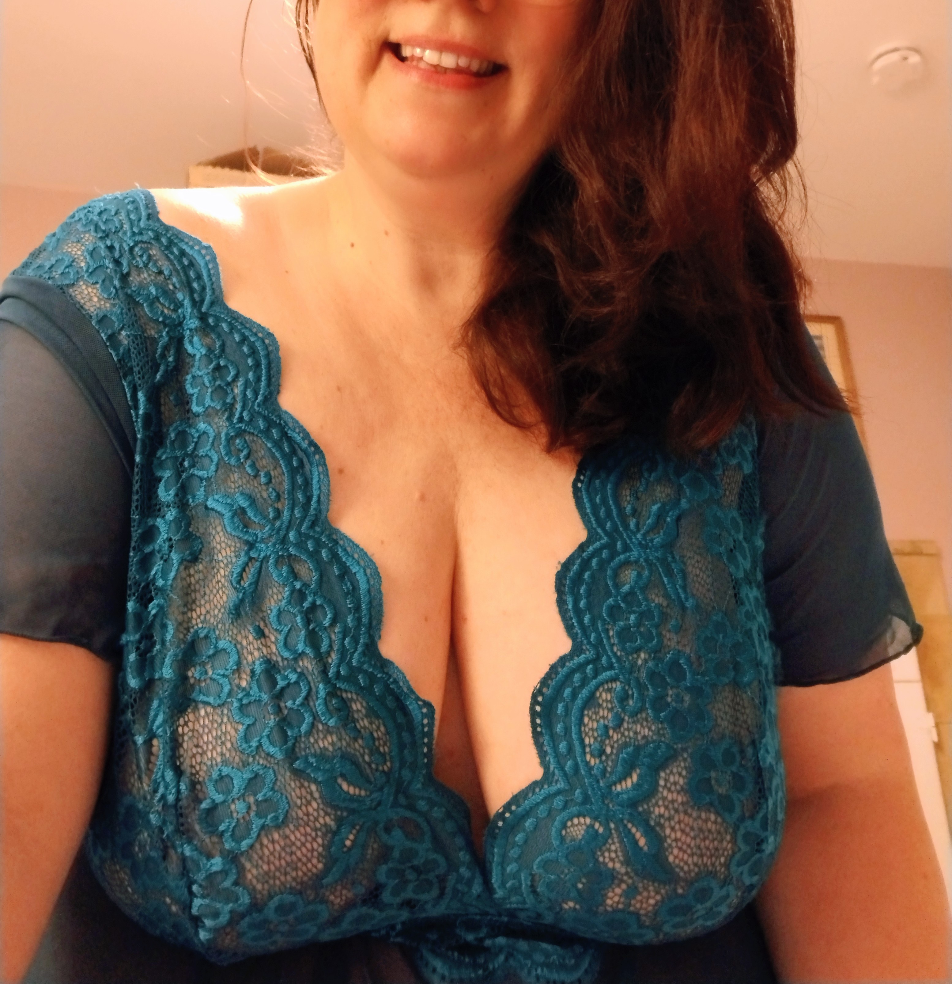 Dessous mit Spitze