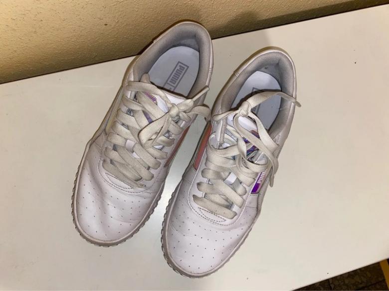 Puma Sneaker getragen und aromatisch