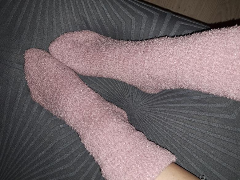 Glitzernde Kuschelsocken