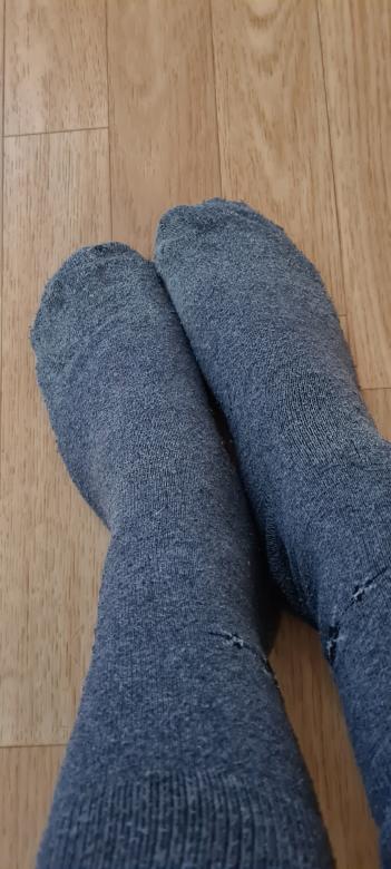 Getragene socken