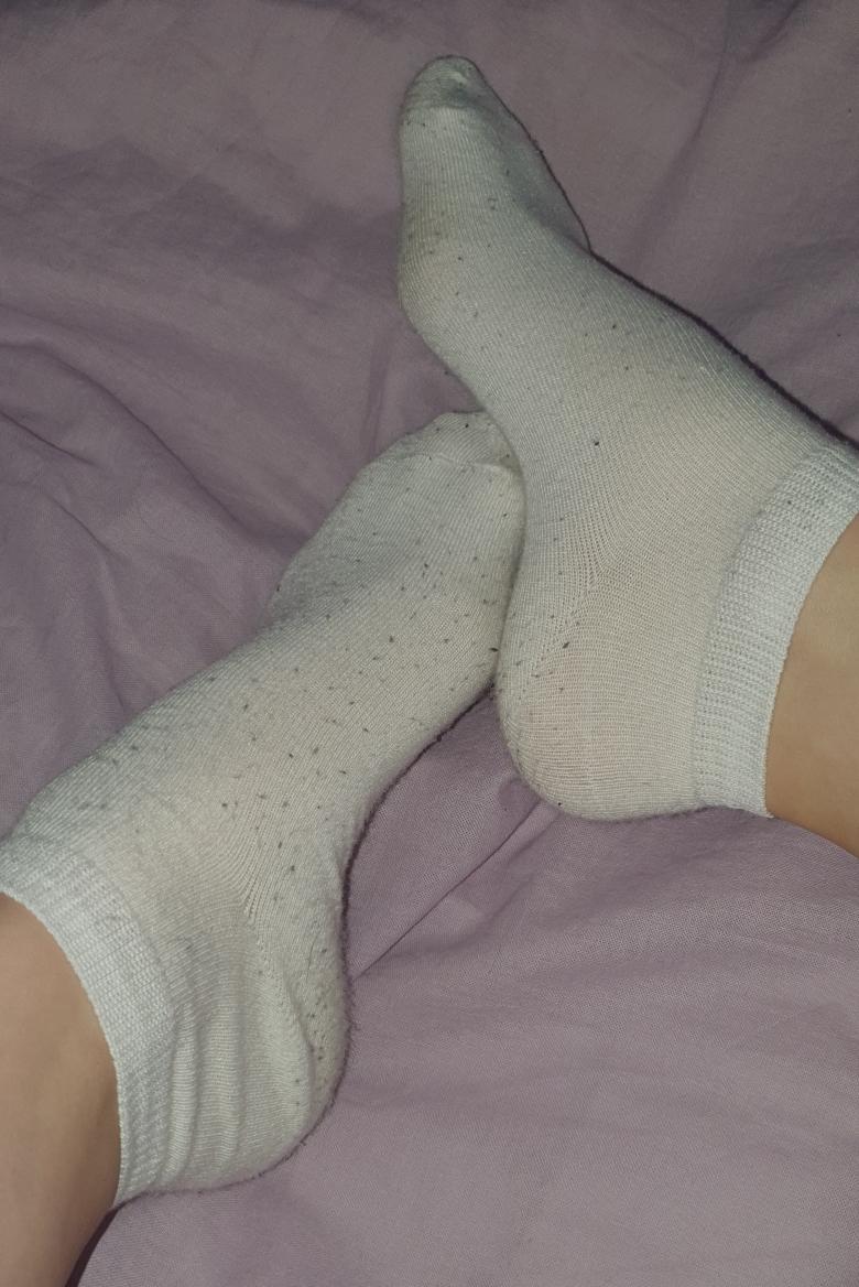 Socken getragen💦