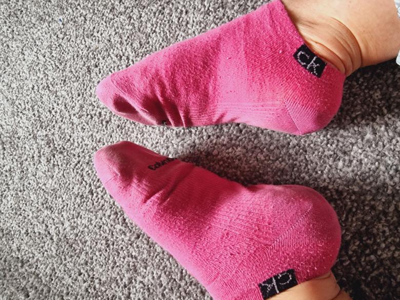 Stinke Söckchen beim Sport getragen