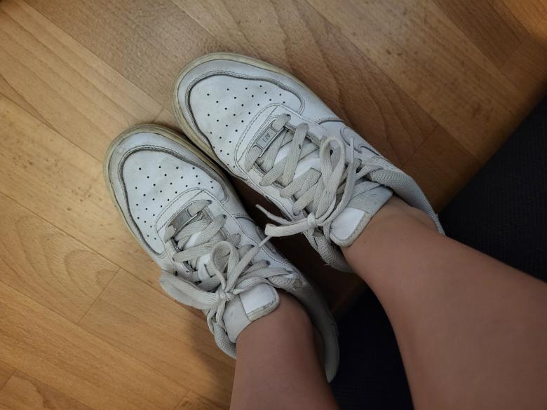 Getragene Airforce 1