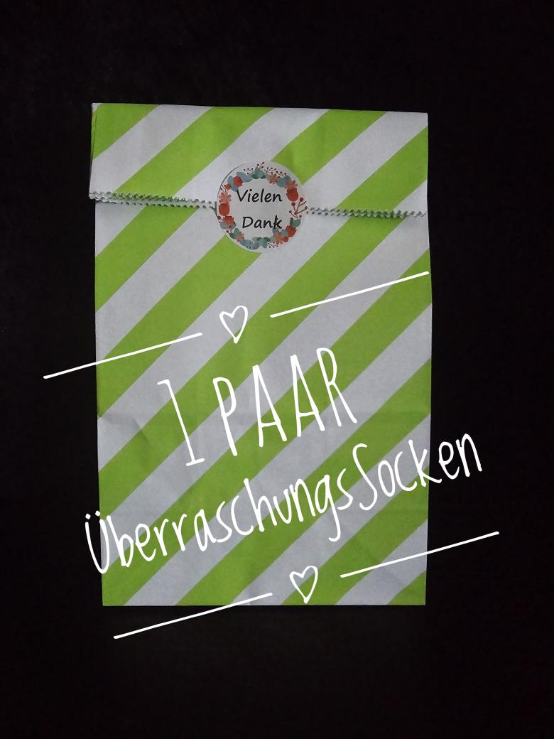 1 Paar ÜberraschungsSocken