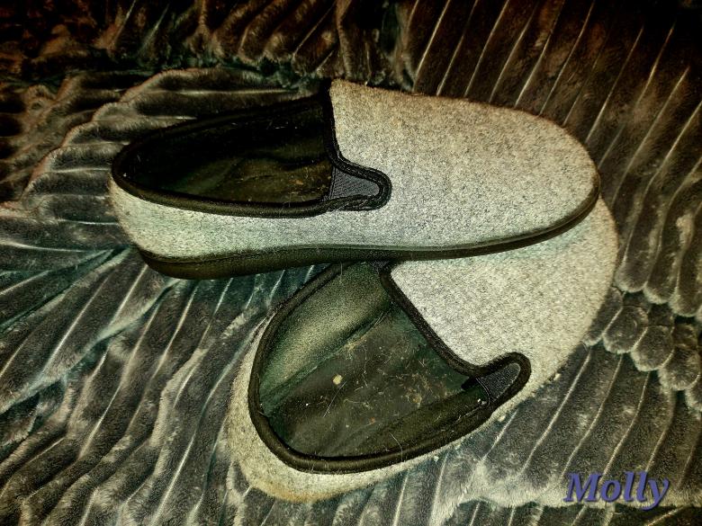 Hausschuhe mit einem speziellen Aroma