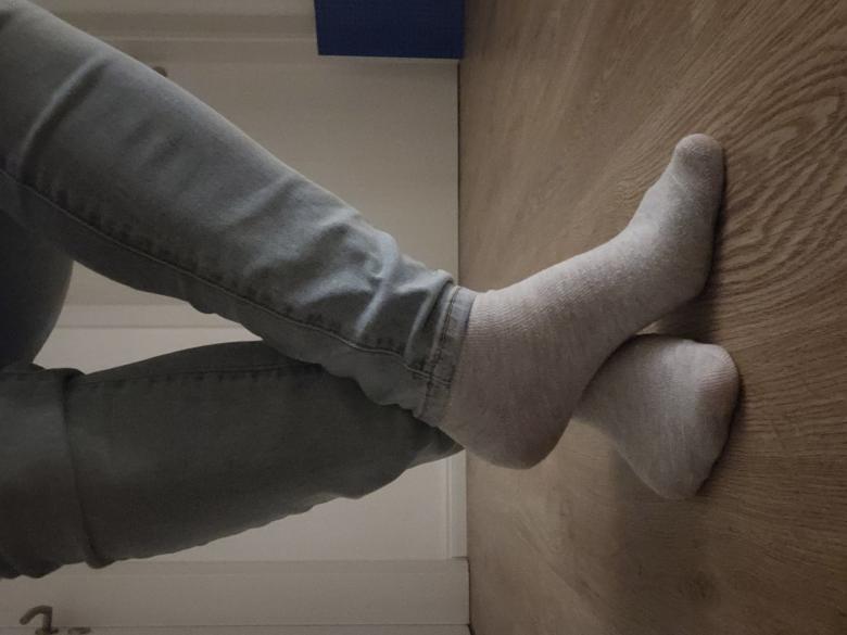 2 Tage getragene socken