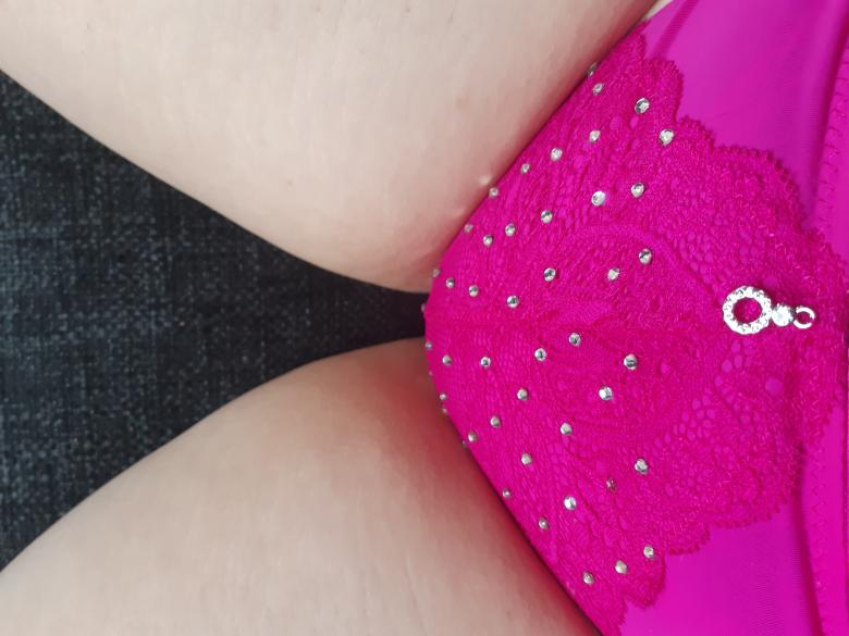 Stringtanga mit Pink und Glitzer 💗