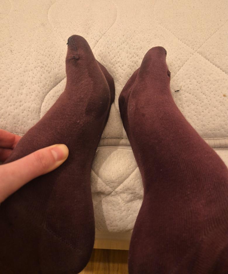 Echte Schwitzesocken
