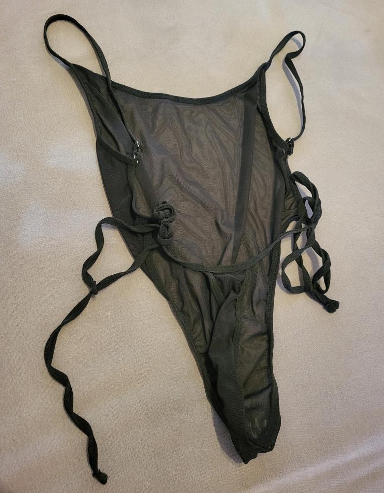 Netz Body Dessous-beim Sex getragen