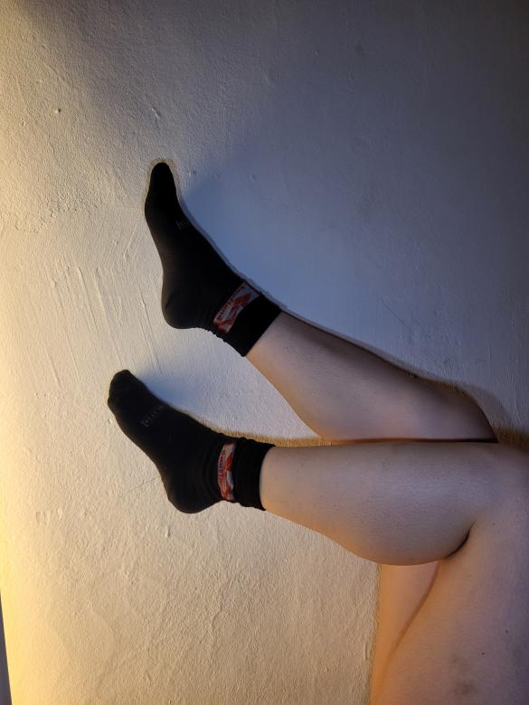 Verwaschene Festival-Socken