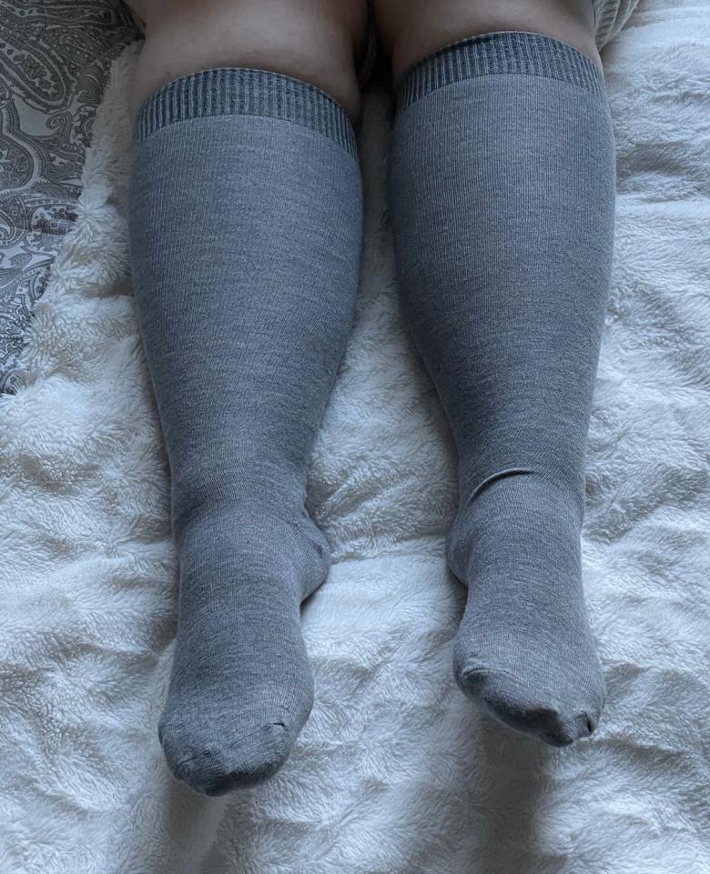 Baumwoll Kniestrümpfe