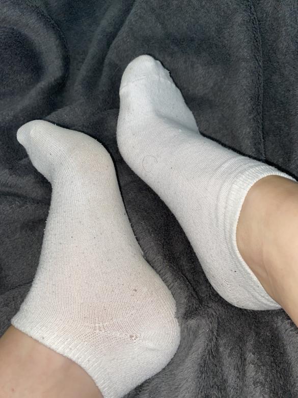 Weiße Socken