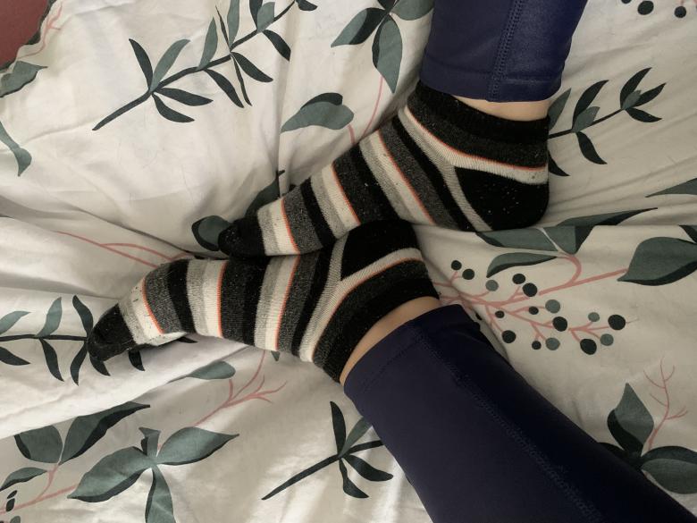 Gestreifte Söckchen