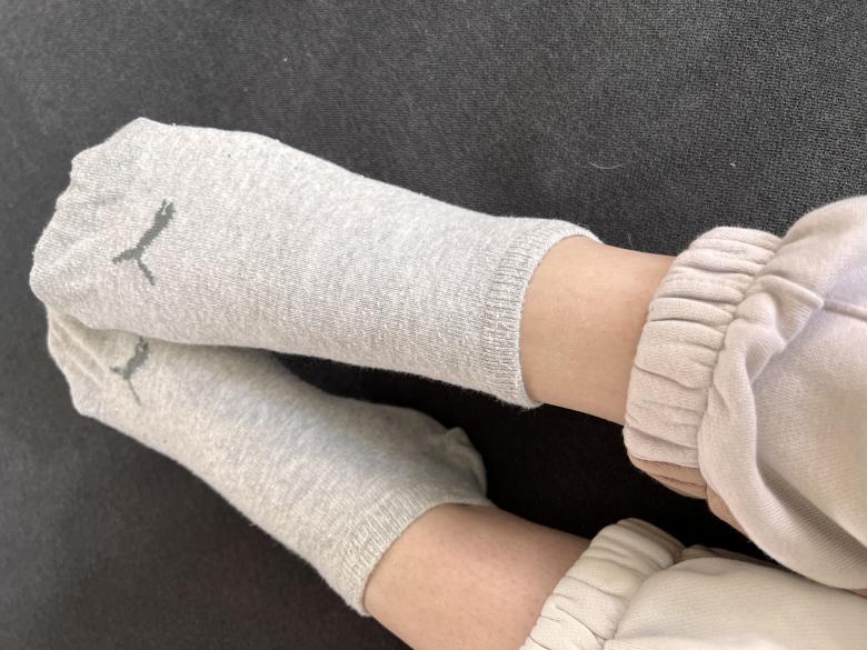 Duftende graue Puma Socken