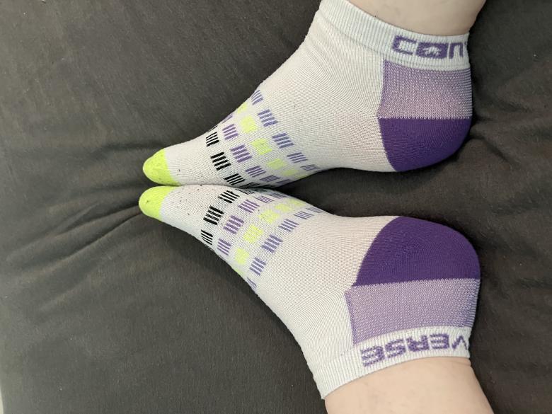 Von sexy Lehrerin Sneaker Sportsocken