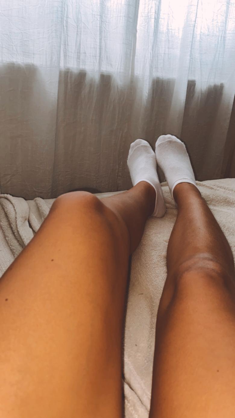 Weiße Socken