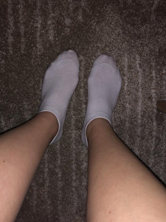 Heiße Weiße Socken