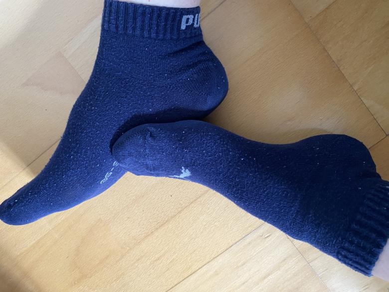 Blaue Puma Socken