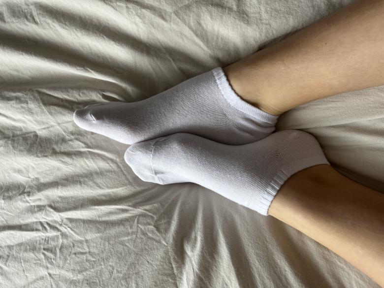 Socken weiß