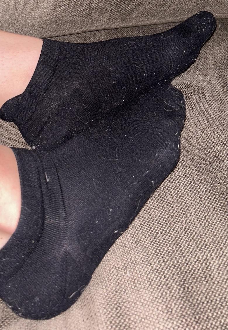 Socken - 12 Stunden getragen