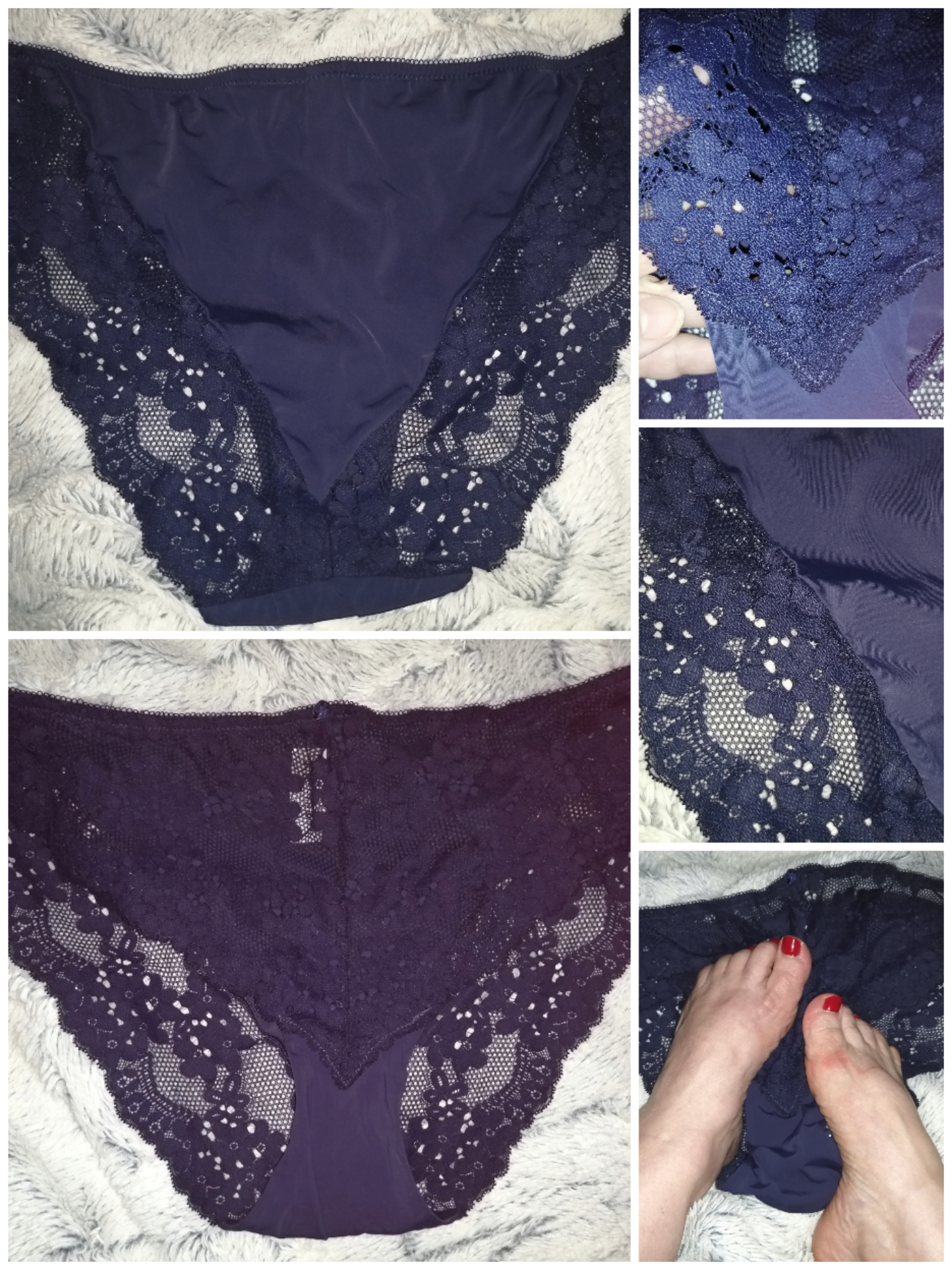 💙 Verführung in blau XL 💙