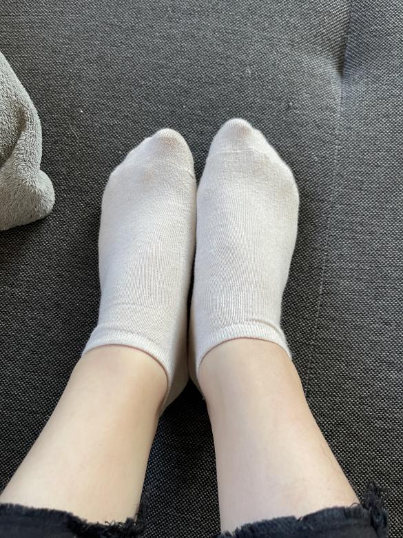 Weiße Socken