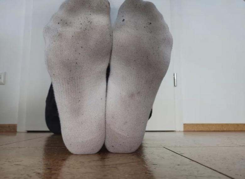 Schöne Getragen Socken