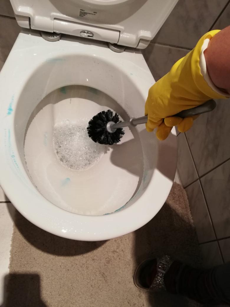 Gebrauchter Gummihandschuh