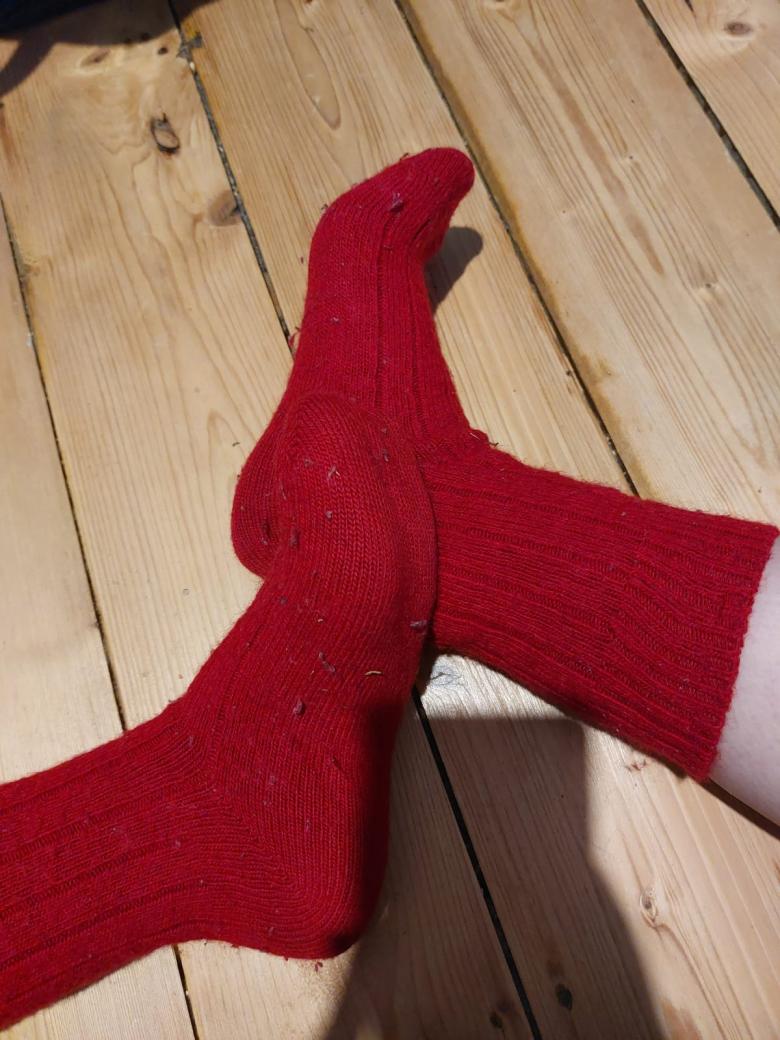 Dicke Wollsocken