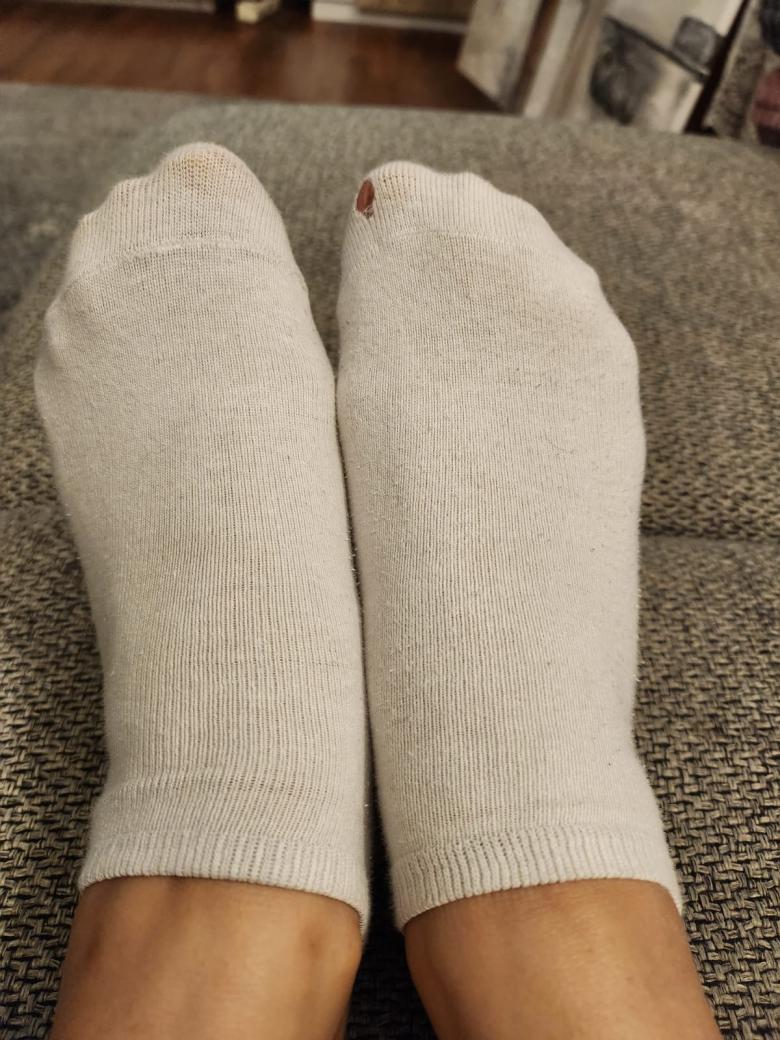 verschwitzte Arbeitssöckchen