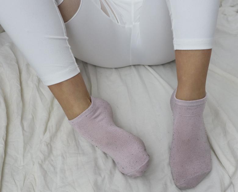 dirty rosa Sneakersocken