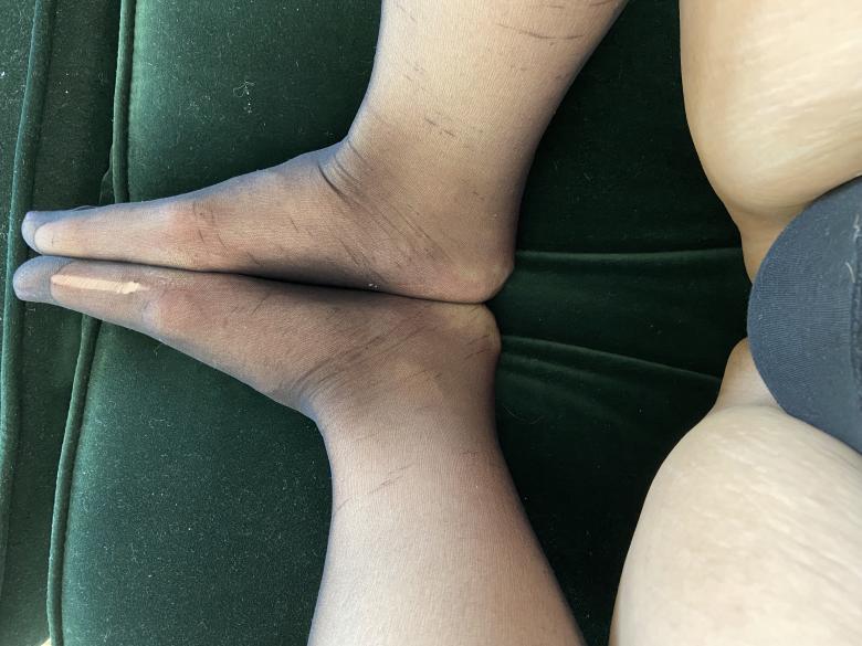 Sexy Nylon Kniestrümpfe