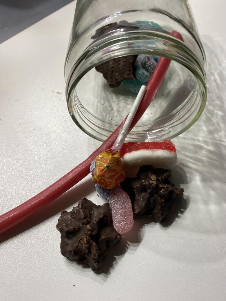 Meine KV- Pralinen mit Süßem