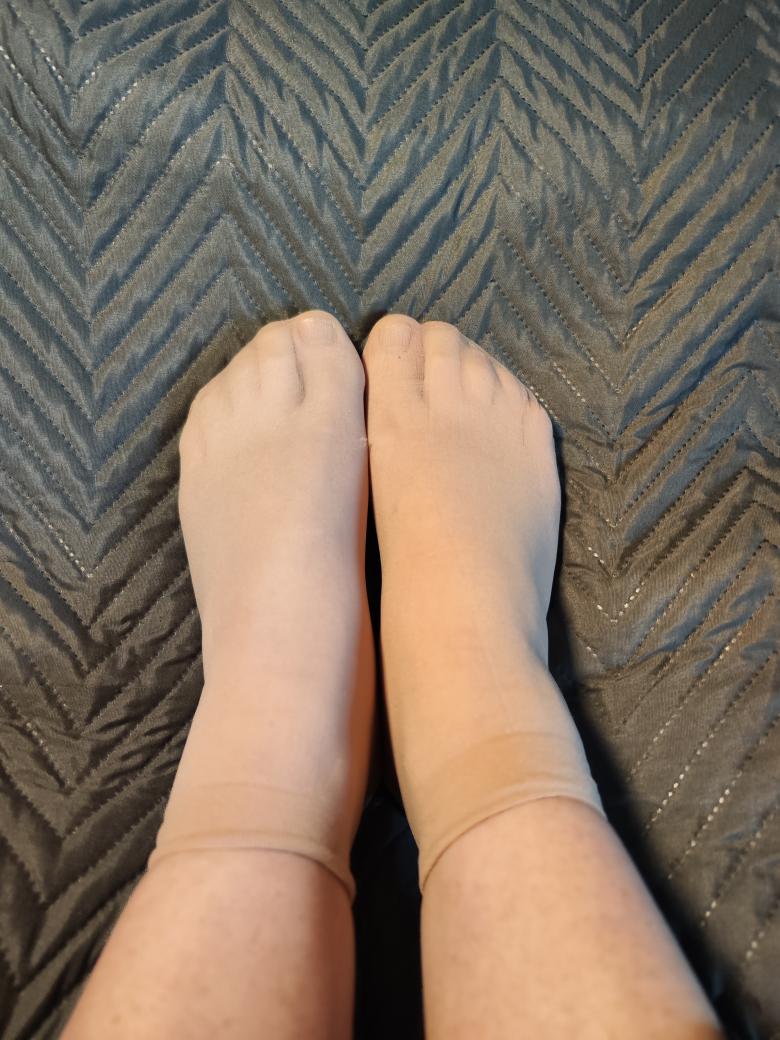 Nylon Sneaker Socken - verschwitzt