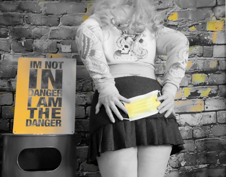 Maske mit Po-duft 🔥🔥🔥