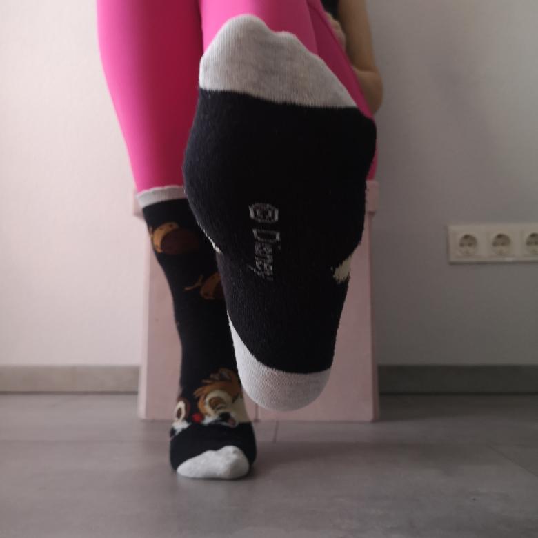 Schwarze Chip und chap Socken in 39