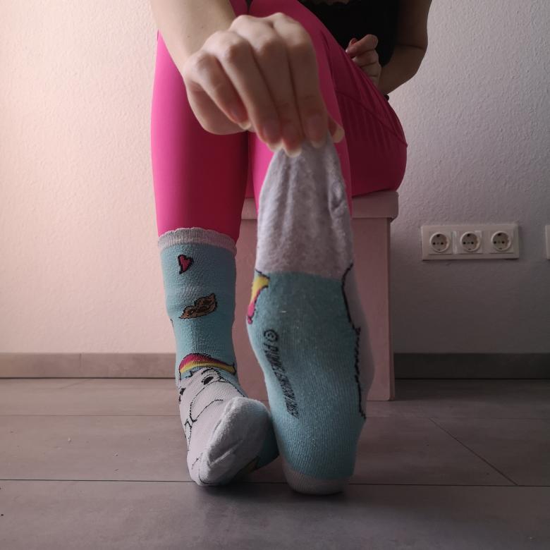 Pummel Einhorn Socken in 39