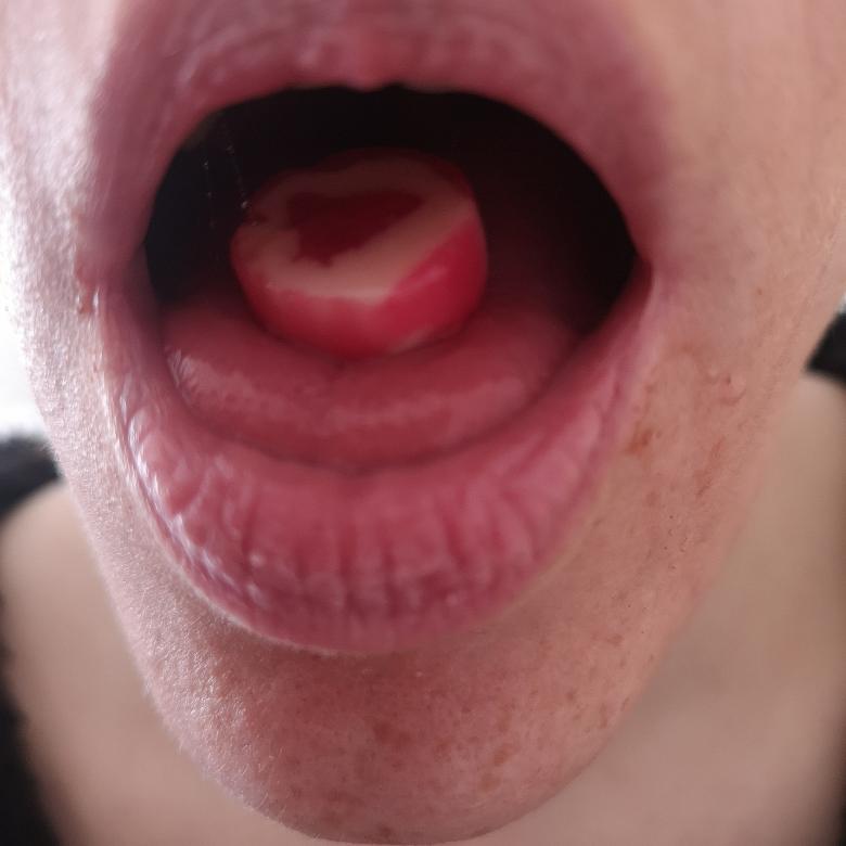 Angelutschte Bonbons