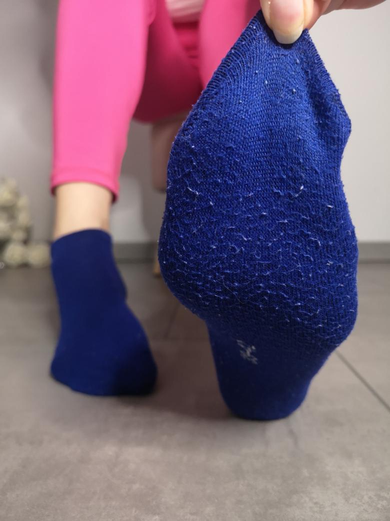 Blaue Socken exclusiv für dich 💋