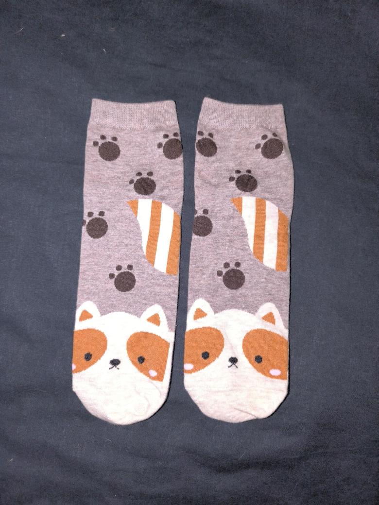 Streifenhörnchen Socken 🐿️