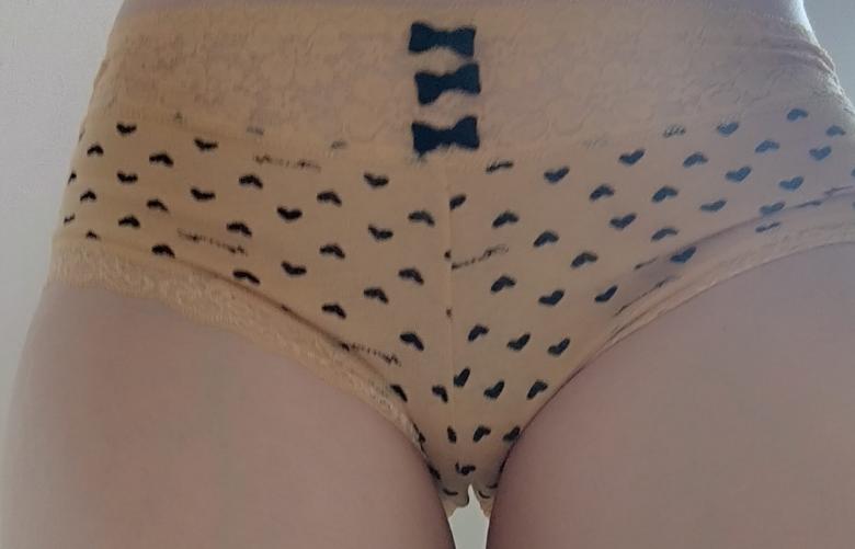 💛 süße weiße Herzchen Pantie💛