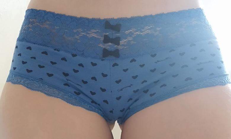 💙blaue Herzchen Pantie 💙