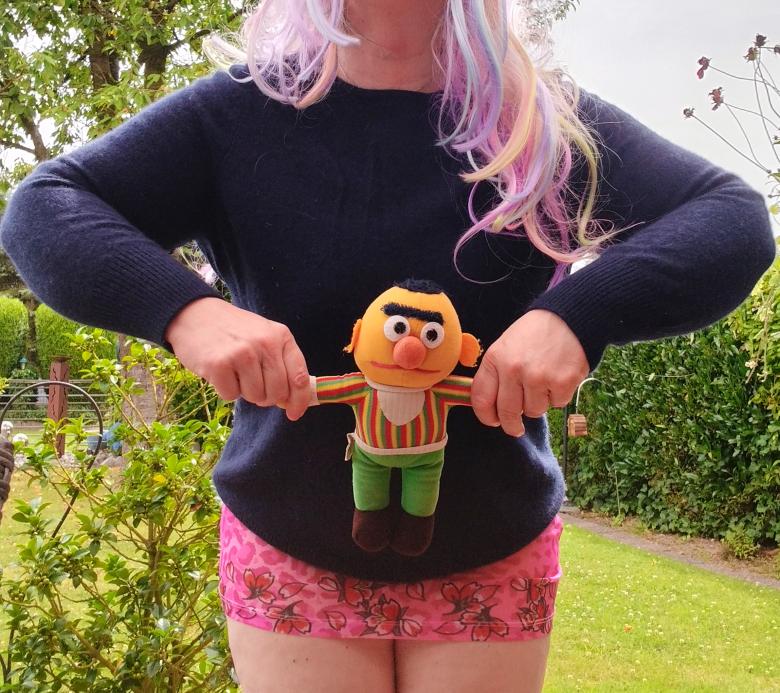 Durchgepinkeltes Kuscheltier