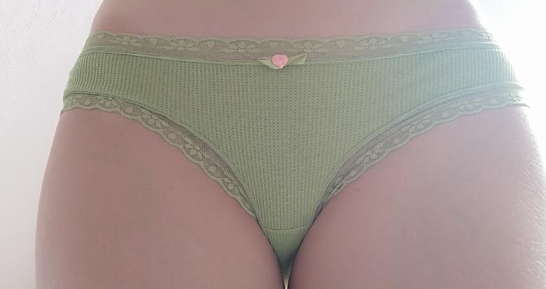 💚 Grün Flower Slip💚