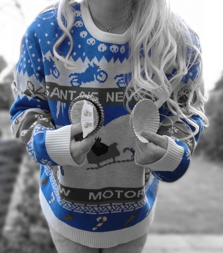 3 Muffins Formen voll mit KV